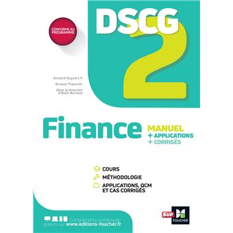 DSCG 2 - Finance - Manuel et applications 2023-2024