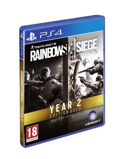 Rainbow Six Siege Gold Edition Year 2 - PS4, édition Limitée, Occasion état Correct