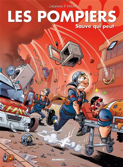 Les Pompiers Sauve Qui Peut Tome Les Pompiers Stedo Christophe Cazenove Cartonne Achat Livre Ou Ebook Fnac