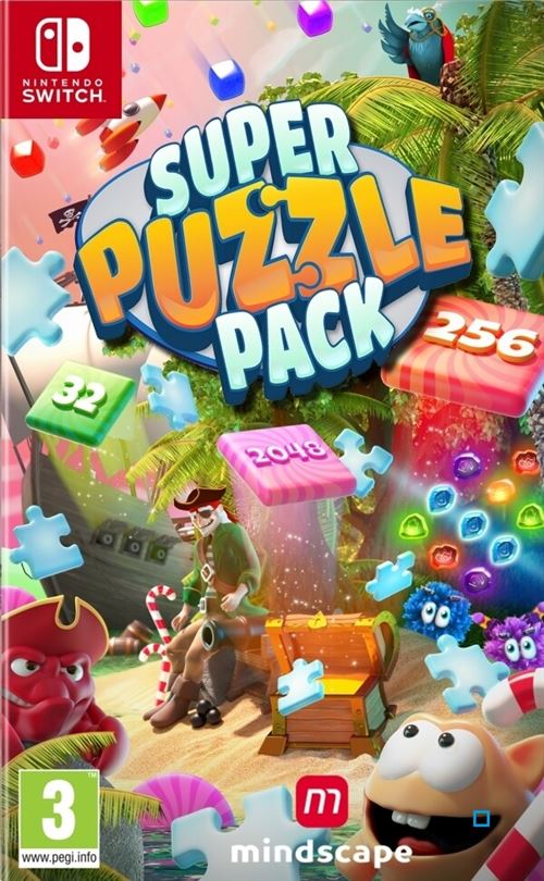 Super Puzzle Pack Nintendo Switch État correct - Just for Games reconditionné disponible sur Fnac