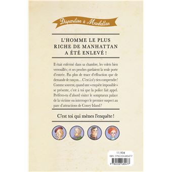 Les Enquêtes impossibles - tome 3 - Disparition à Manhattan