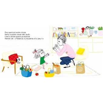 Perla casse des oeufs