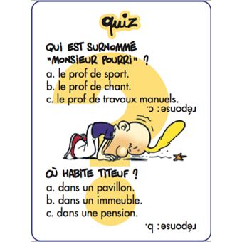 Boîte Quiz - Titeuf