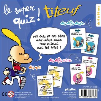Boîte Quiz - Titeuf