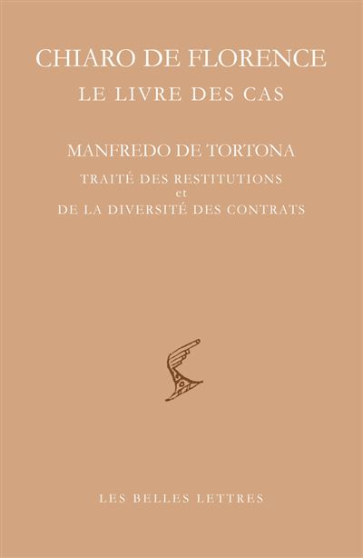 Le Livre des cas - Chiaro de Florence - broché