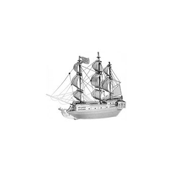 Maquette metal earth black pearl pirate ship - 1