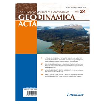 Geodinamica acta vol 24 n  1 januarymarch 2011 - 1