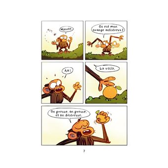 Gaston Grognon en BD - Orange Stressée