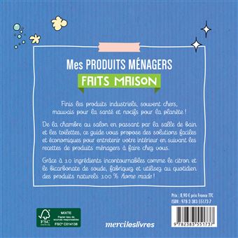 Mes produits ménagers faits maison