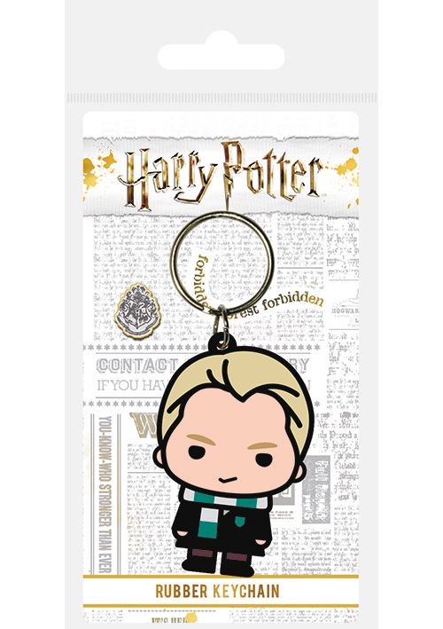 HARRY POTTER-PORTE-CLÉS CAOUTCHOUC-MALFOY CHIBI