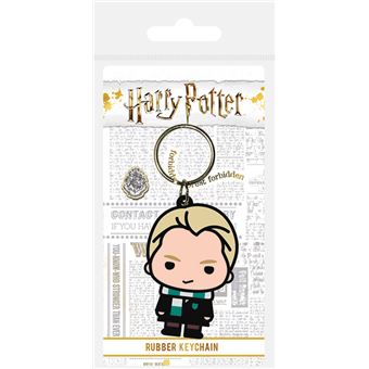 Porte-clés Harry Potter Drago Malefoy Chibi caoutchouc 6 cm