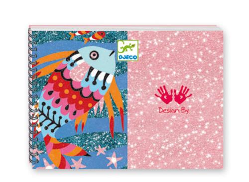 Art Au Numéro Arcs-En-Ciel De Poissons Djeco