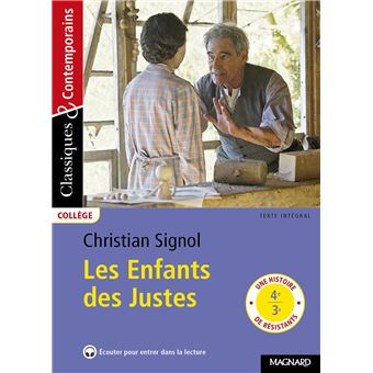 Les Enfants des justes - Classiques et Contemporains