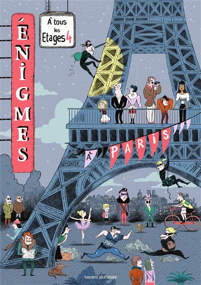 Énigmes à tous les étages T.4, À Paris - Paul Martin - broché