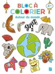 Bloc à colorier nouveau style: Autour du monde