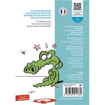 Le répertoire de Fil et Lulu, Premières lectures fin CP