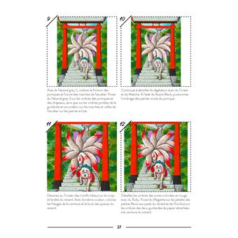 Créatures fantastiques aux feutres