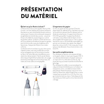 Créatures fantastiques aux feutres