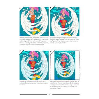 Créatures fantastiques aux feutres