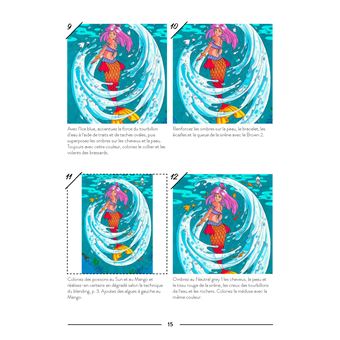 Créatures fantastiques aux feutres