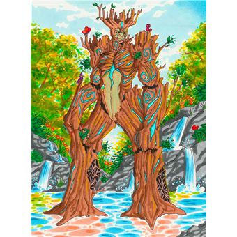 Créatures fantastiques aux feutres