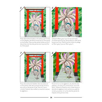 Créatures fantastiques aux feutres