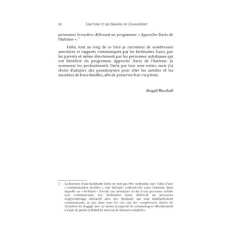 L'autisme et les graines du changement