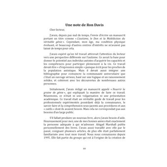 L'autisme et les graines du changement