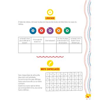 Beach book jeux de logique