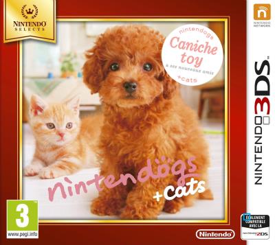 Nintendogs + Cats Caniche Toy 3DS