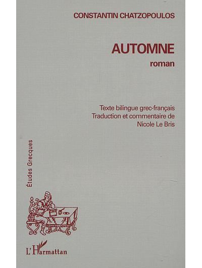 Automne - Constantin Chatzopoulos - broché