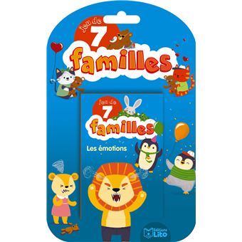 Jeu de 7 familles : les émotions