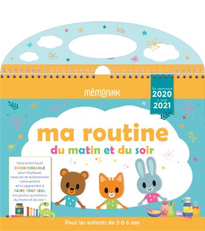 Ma routine du matin et du soir Mémoniak 2020-2021