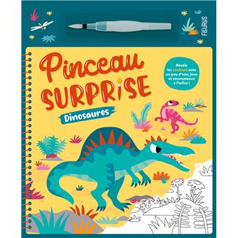 Pinceau surprise - Dinosaures