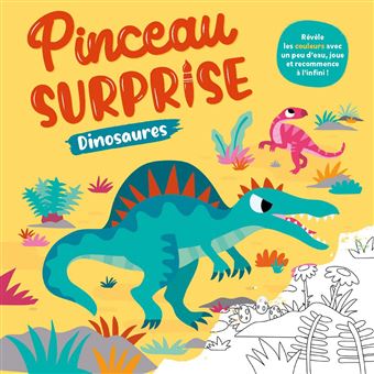 Pinceau surprise - Dinosaures