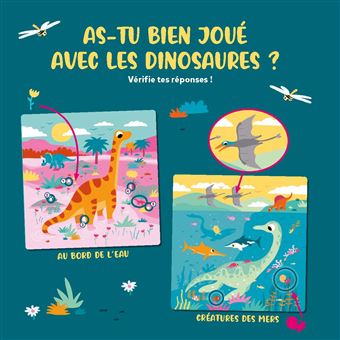 Pinceau surprise - Dinosaures