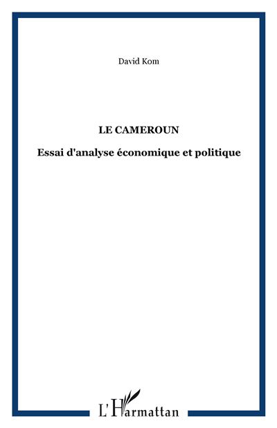 Cameroun - David Kom - broché