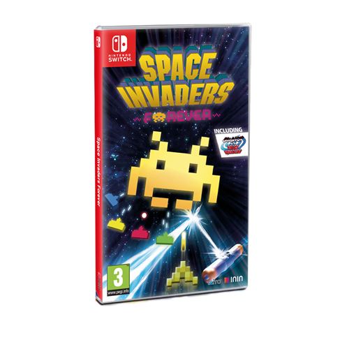 Pochette avant du jeu Space Invaders Forever Collection Nintendo Switch