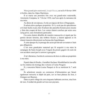 Du quartier Gansard à la campagne Saint-Joseph