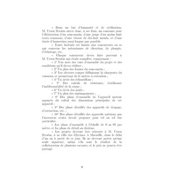 Le sous-marin « Jules Verne »