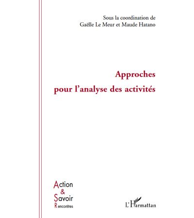 Approches pour l'analyse des activités