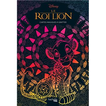 Cartes magiques à gratter Disney Le Roi Lion