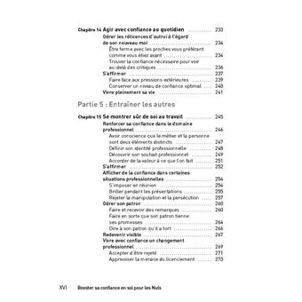 Booster sa confiance en soi pour les Nuls poche, 2e édition