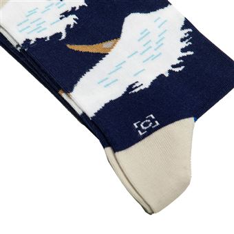 Chaussettes Curator Socks Hokusai Great Wave