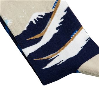 Chaussettes Curator Socks Hokusai Great Wave