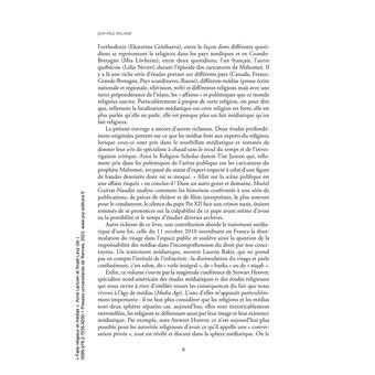 Faits religieux et médias