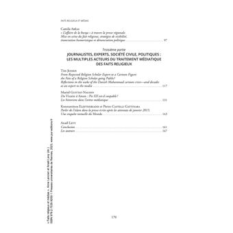 Faits religieux et médias