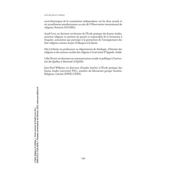 Faits religieux et médias