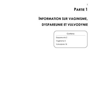 Quand faire l'amour n'est que souffrance