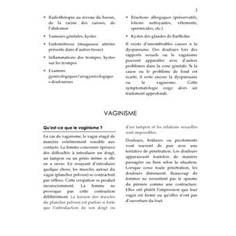 Quand faire l'amour n'est que souffrance